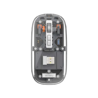 WiWU WM105 Crystal Transparent Magnetic Wireless Mouse