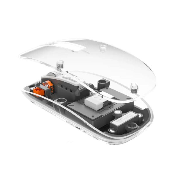 WiWU WM105 Crystal Transparent Magnetic Wireless Mouse - Image 4