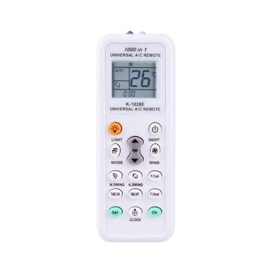 Universal AC Remote- Digital LED 1000-In-1 Suitable For Most Air Conditioner Brands