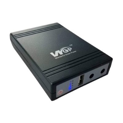 WGP Mini UPS for Router Onu 5/9/12V, 5/12/12V 8800mAh 8 Hours Backup