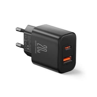 Joyroom JR-TCF05EU 20W PD+QC 3.0 Dual-Port Fast Charger Type-A + Type-C