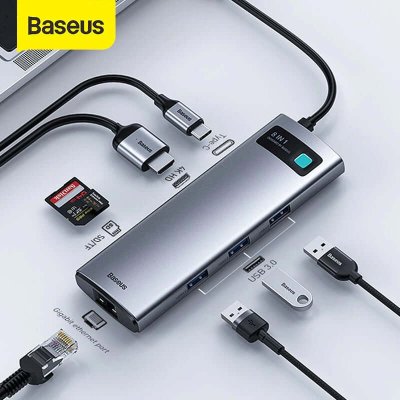 Baseus STARJOY 8 in 1 Type-C Hub Adapter