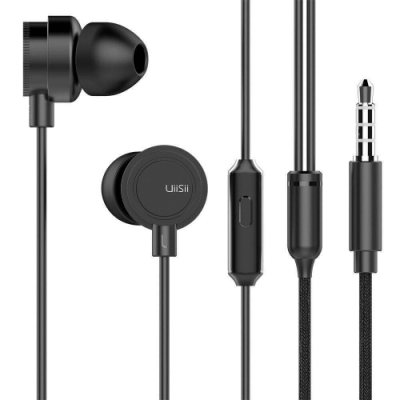 UiiSii HM13 Wired In-Ear Heavy Bass Headphones with Mic