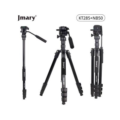 Jmary KT285+NB50 1.77M 2 In 1 Hydraulic head Professional Camera Tripod